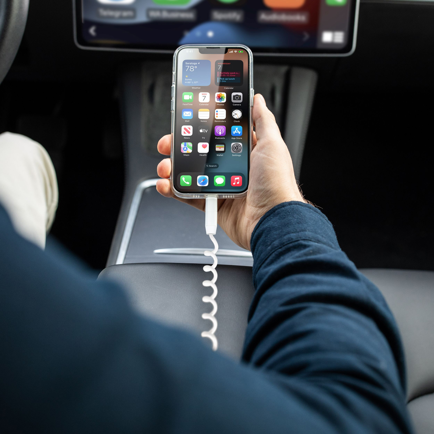 Кабель VONMAHLEN allroundo eco 6 в 1 с быстрой зарядкой, 90 см