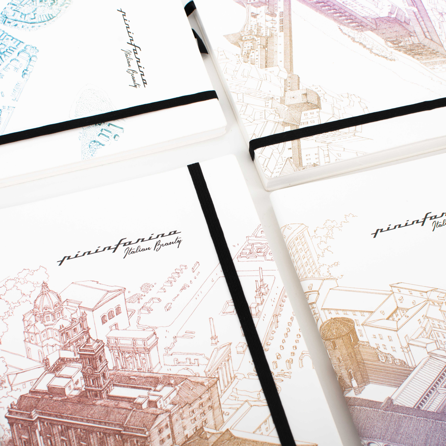 Блокнот линованный Pininfarina ITALIAN BEAUTY FIRENZE из каменной бумаги, А5