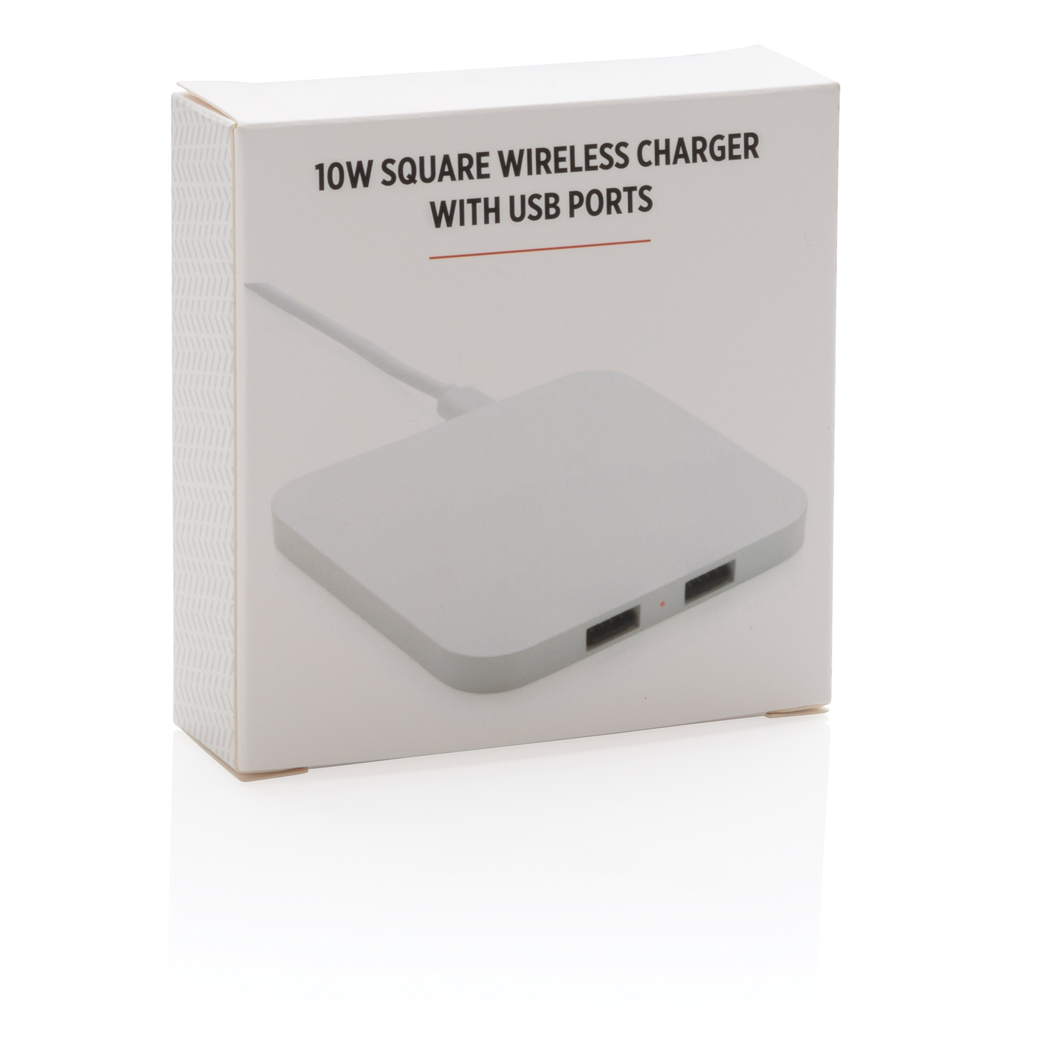Док-станция Square для беспроводной зарядки 10 Вт с USB-портами