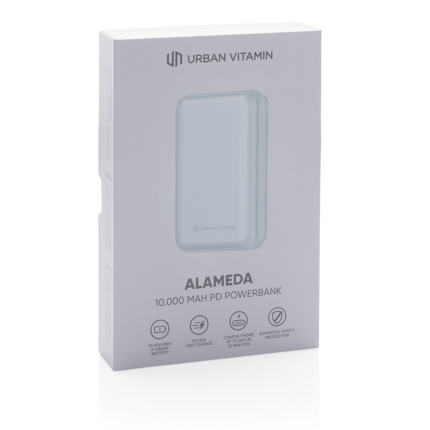 Внешний аккумулятор Urban Vitamin Alameda с быстрой зарядкой PD, 18 Вт, 10000 мАч