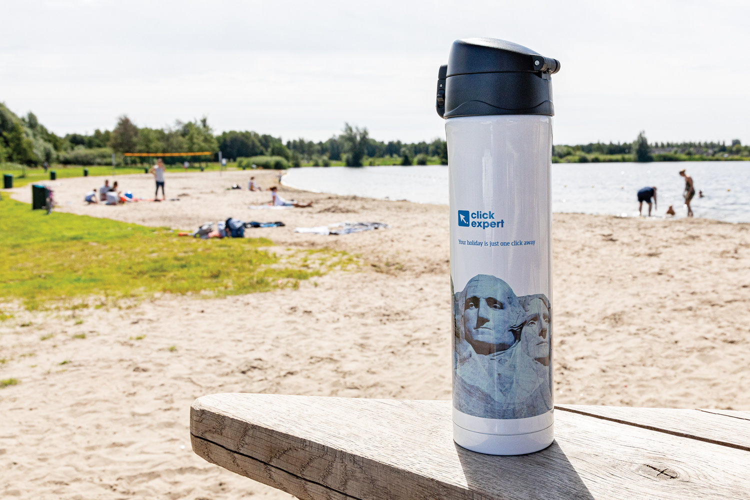 Термокружка Easy Lock из переработанной стали RCS, 450 мл