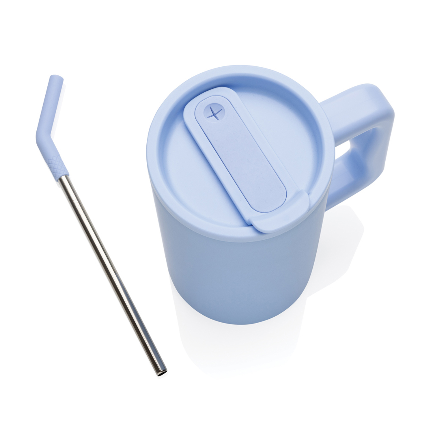 Термокружка Cube из переработанной стали RCS, 800 мл