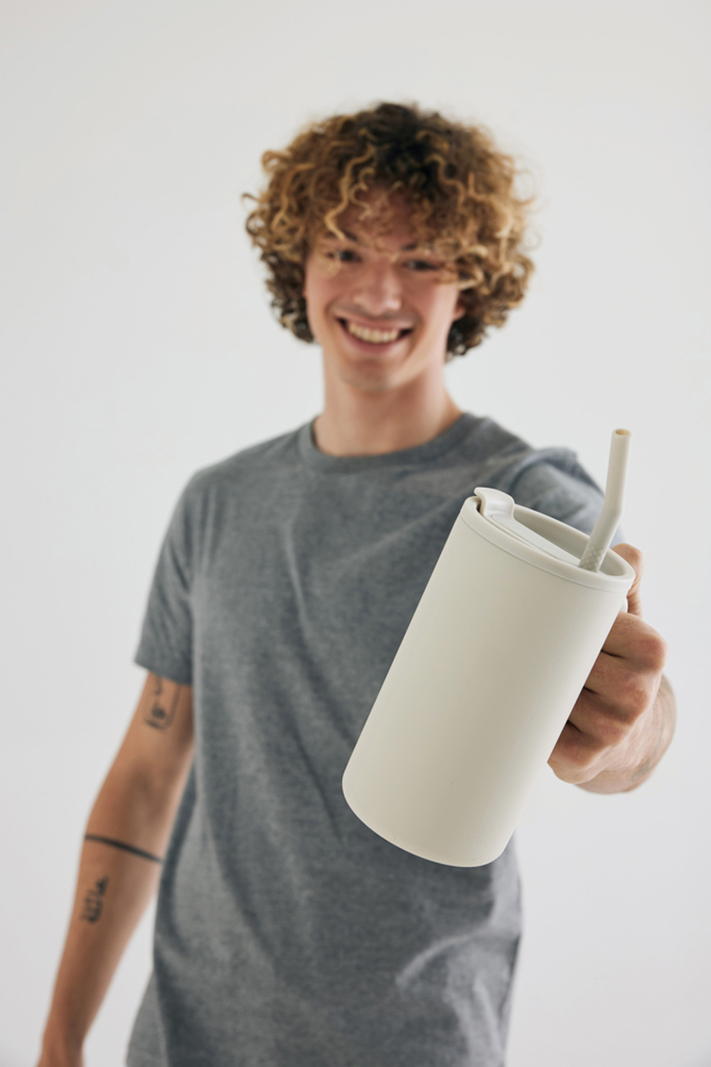 Термокружка Cube из переработанной стали RCS, 800 мл