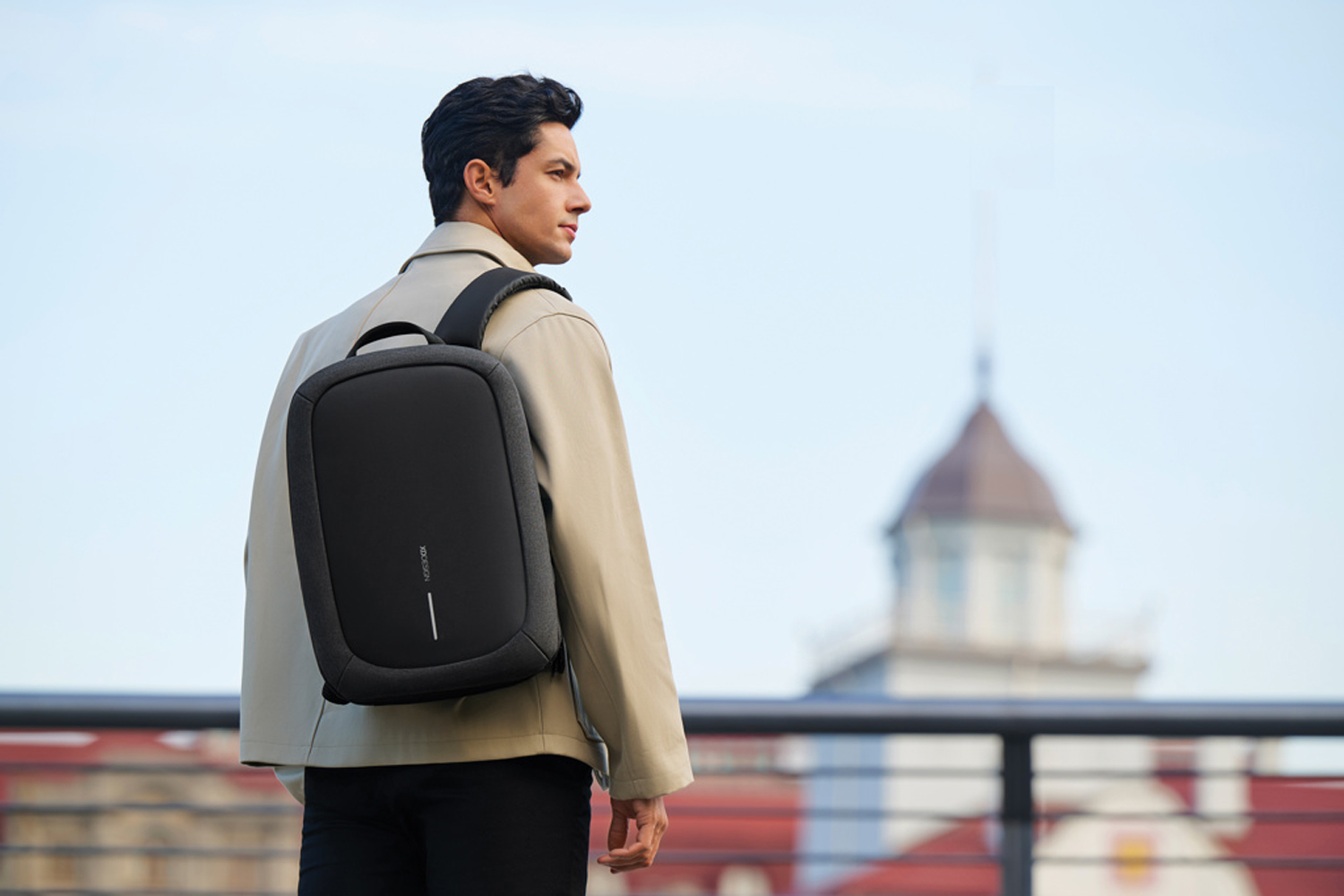 Антикражный рюкзак Bobby Edge из rPET AWARE, 16