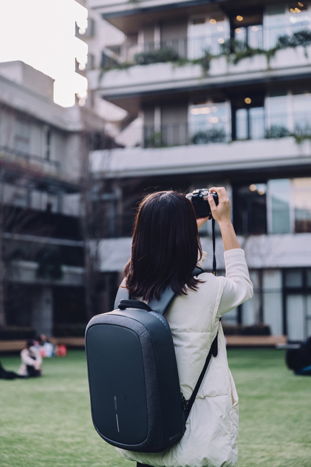 Антикражный рюкзак Bobby Edge из rPET AWARE, 16