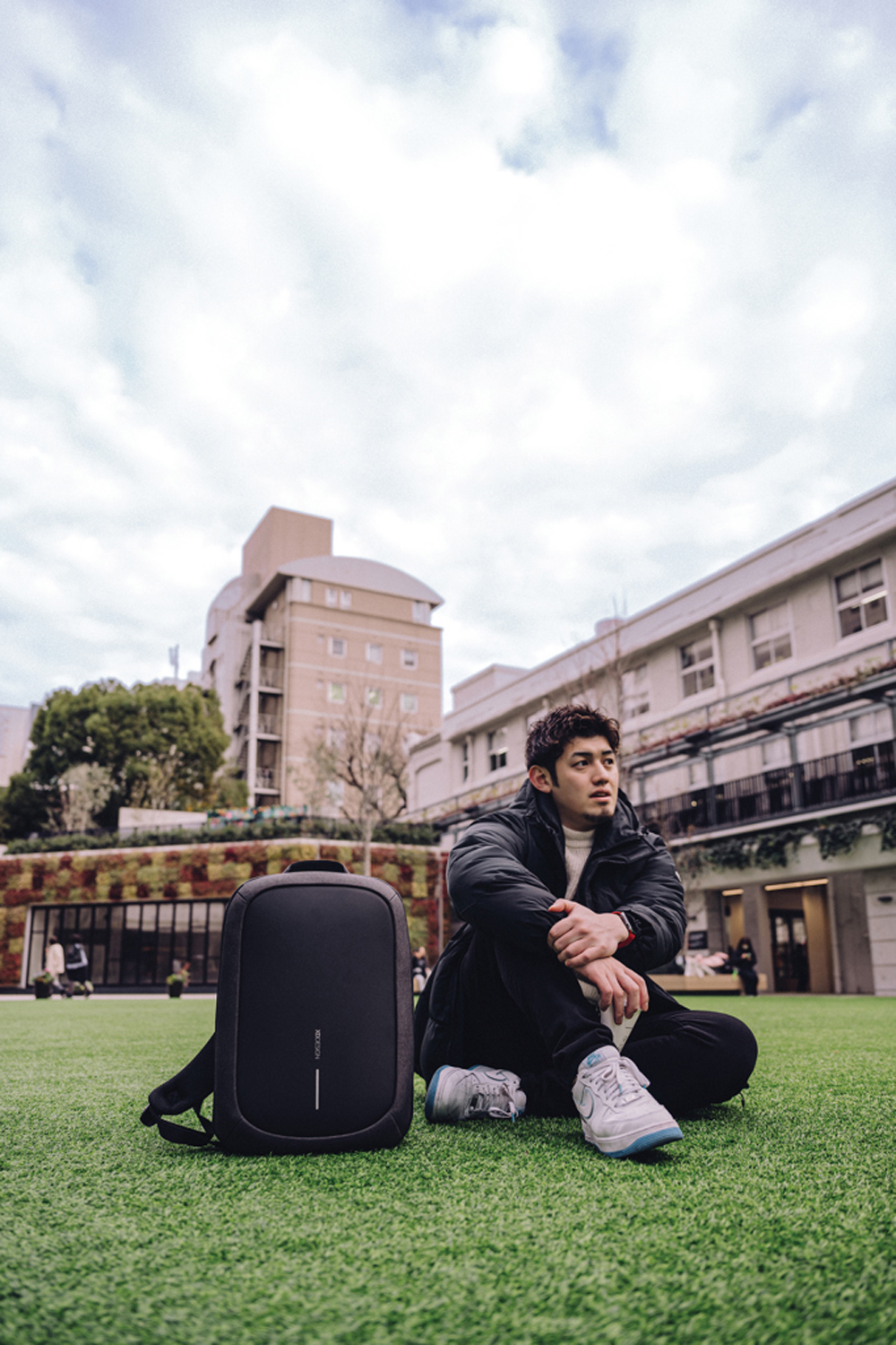 Антикражный рюкзак Bobby Edge из rPET AWARE, 16