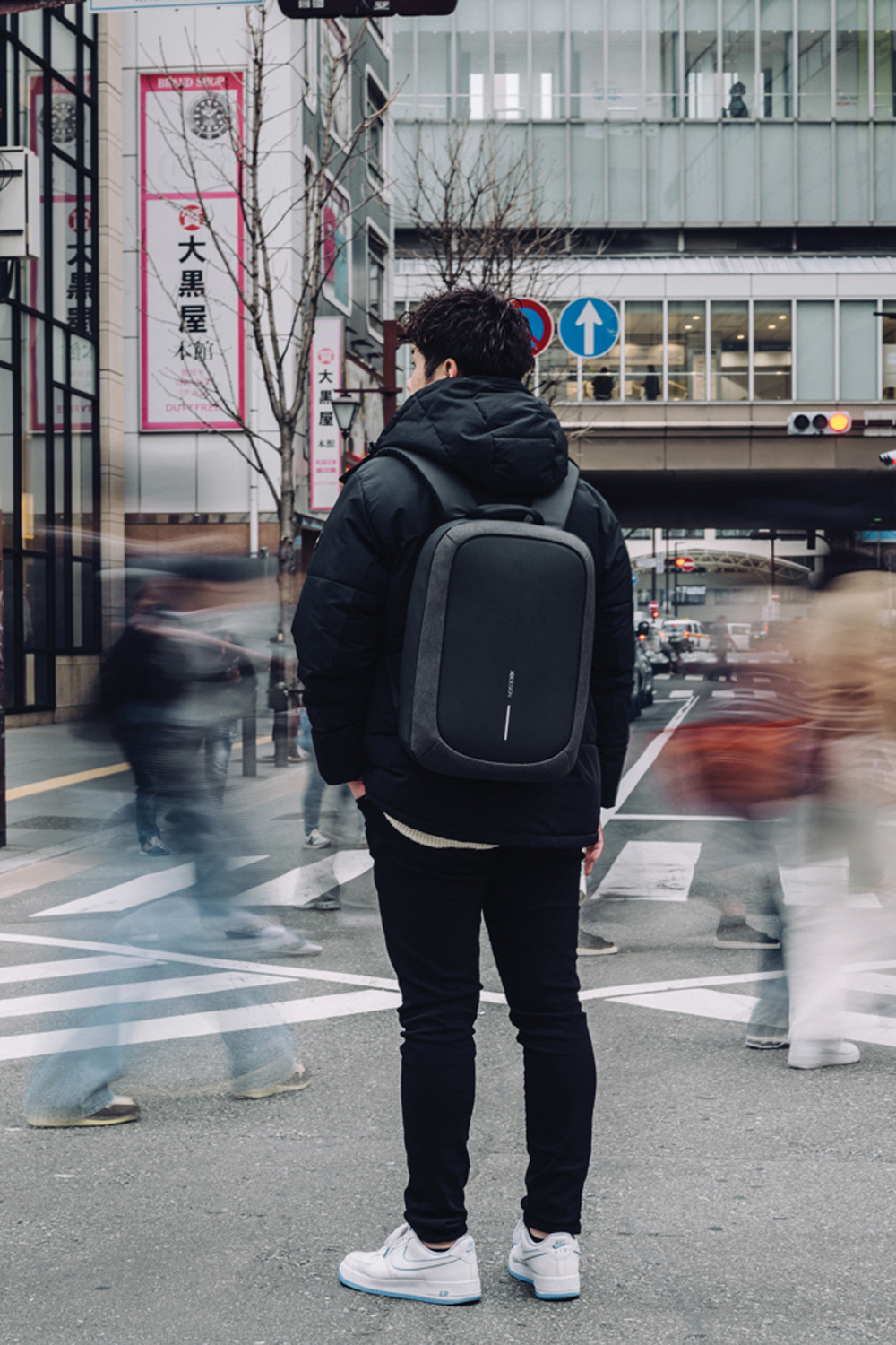 Антикражный рюкзак Bobby Edge из rPET AWARE, 16