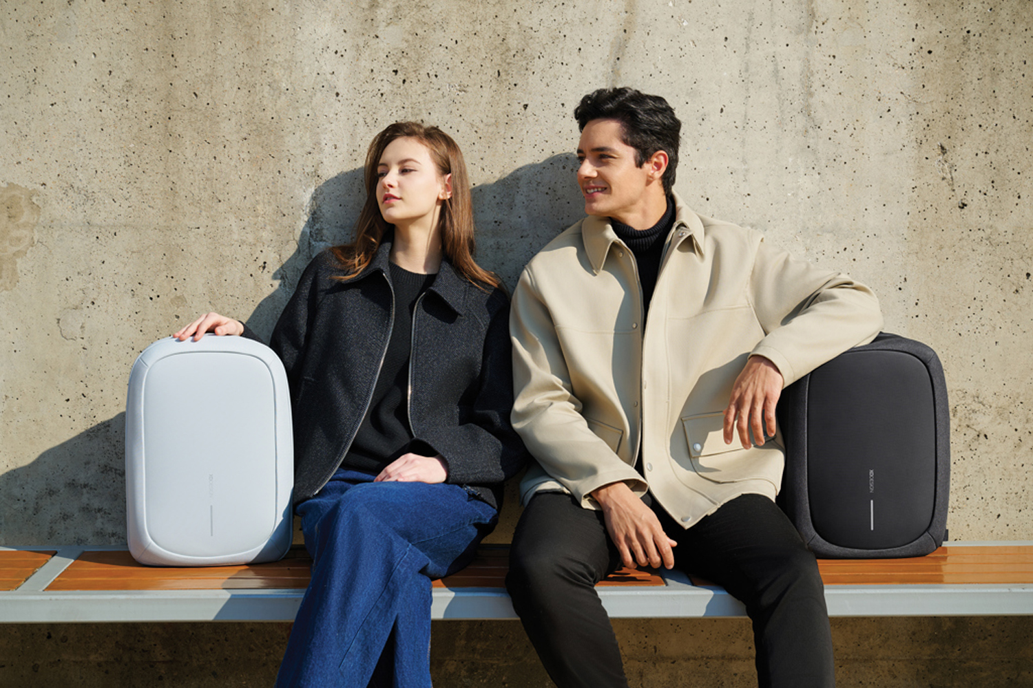 Антикражный рюкзак Bobby Edge из rPET AWARE, 16