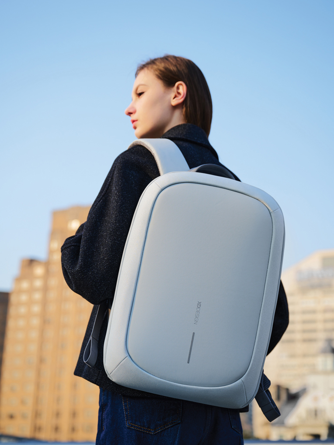 Антикражный рюкзак Bobby Edge из rPET AWARE, 16