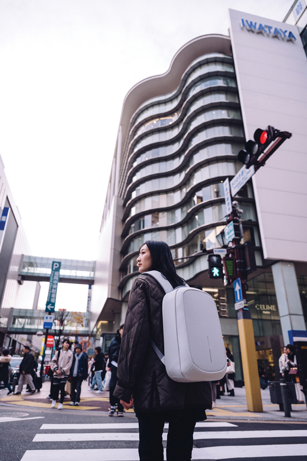 Антикражный рюкзак Bobby Edge из rPET AWARE, 16