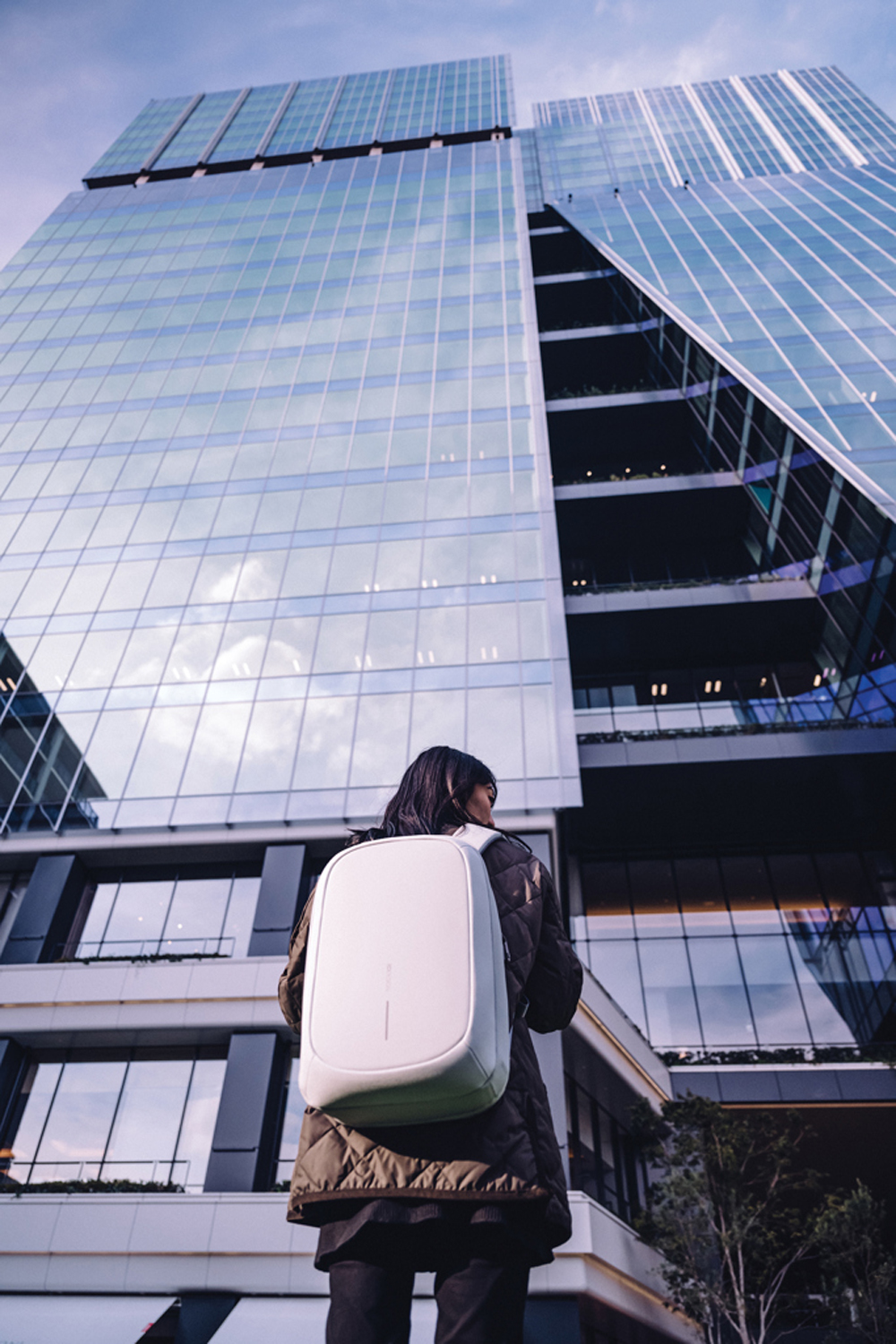 Антикражный рюкзак Bobby Edge из rPET AWARE, 16