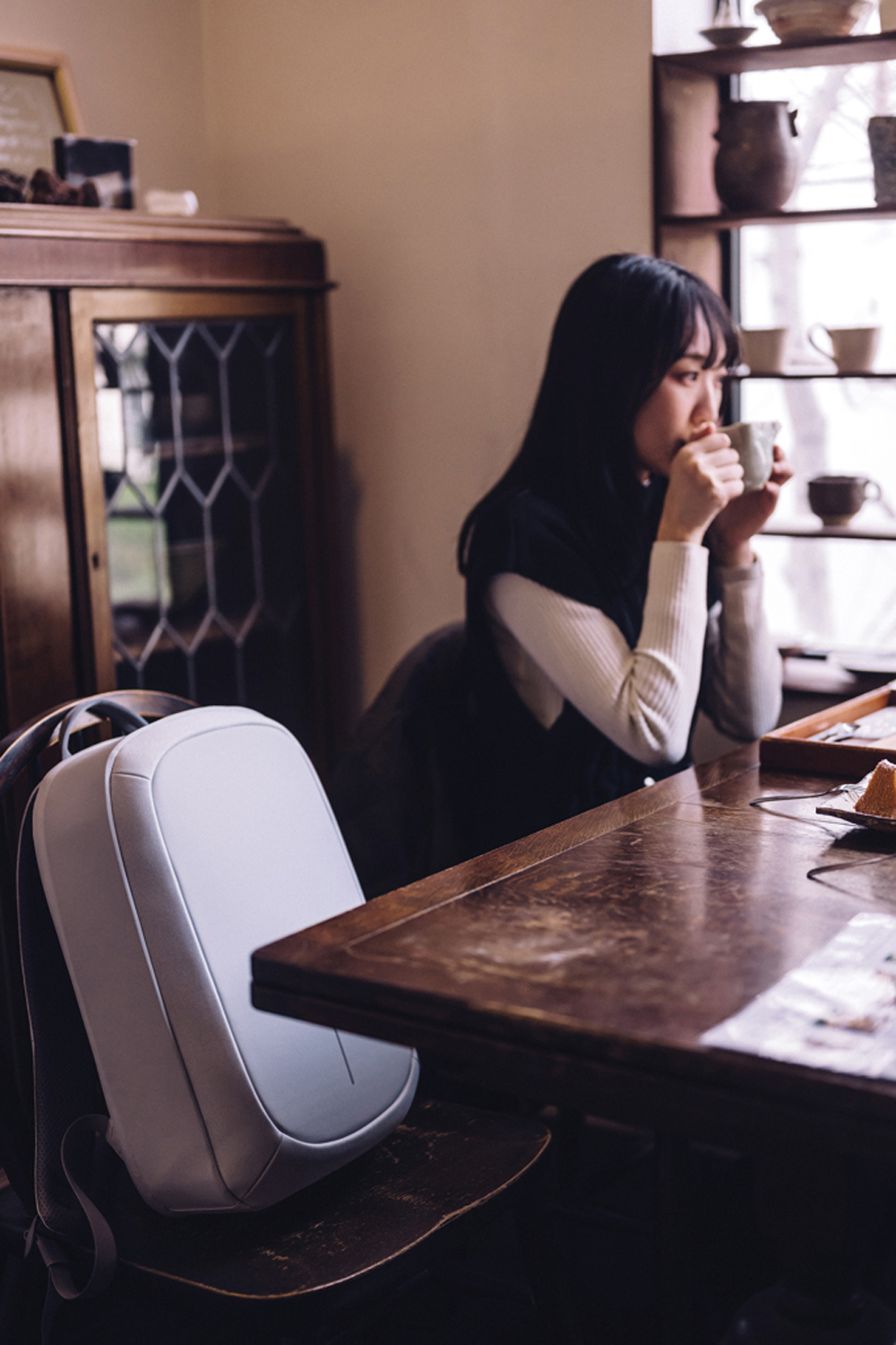 Антикражный рюкзак Bobby Edge из rPET AWARE, 16