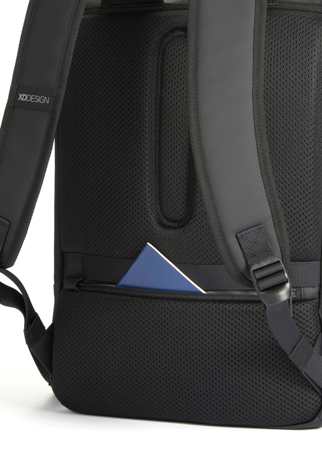 Антикражный водонепроницаемый рюкзак Urban Flap-Top, черный