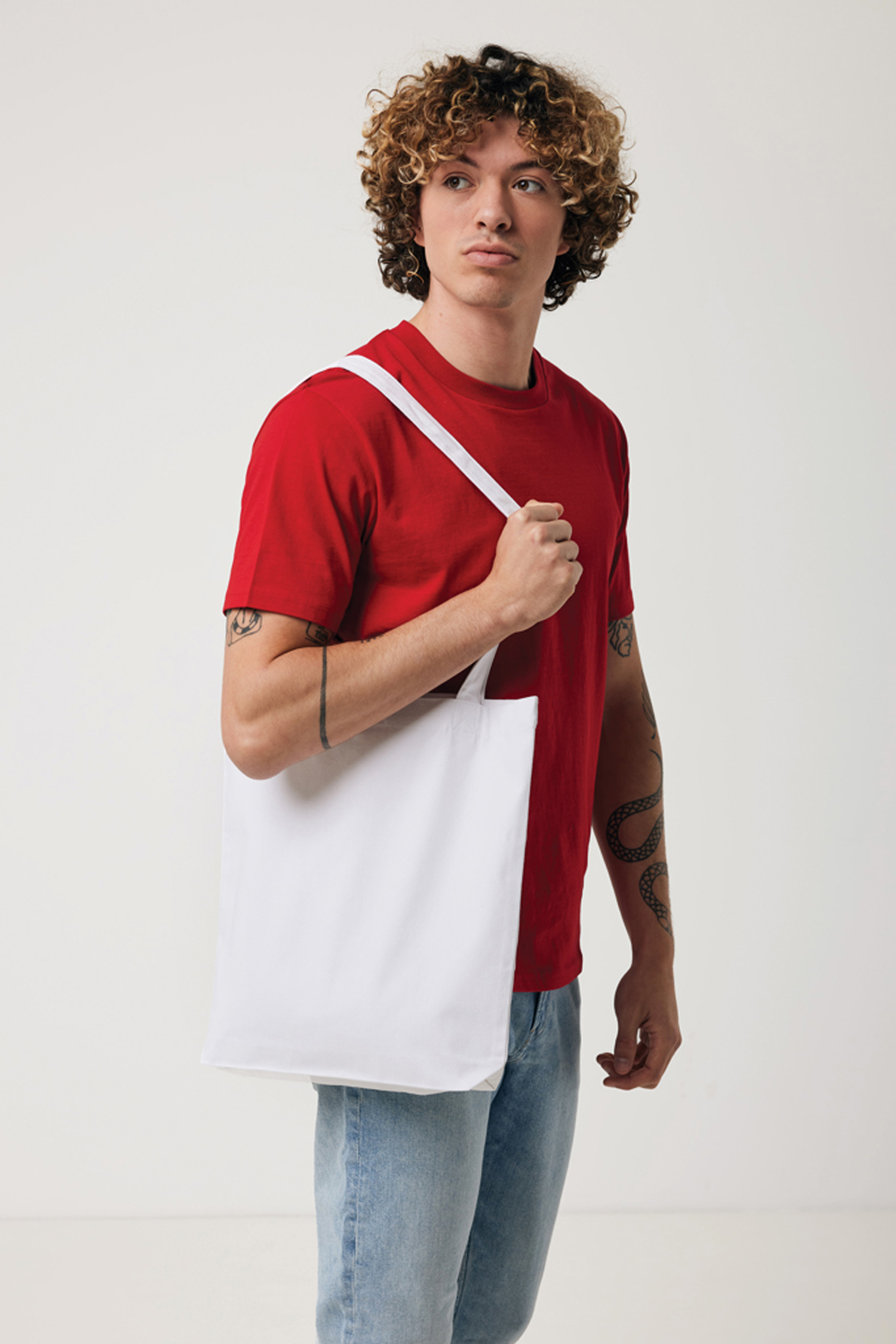 Сумка-шоппер Impact из переработанного неокрашенного канваса AWARE, 285 г/м