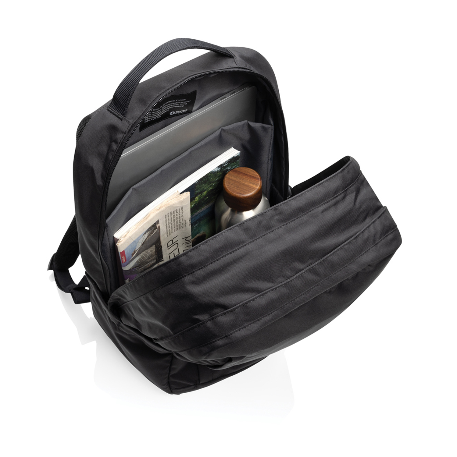 Рюкзак для ноутбука Swiss Peak Edin из rPET Aware, 15.6"