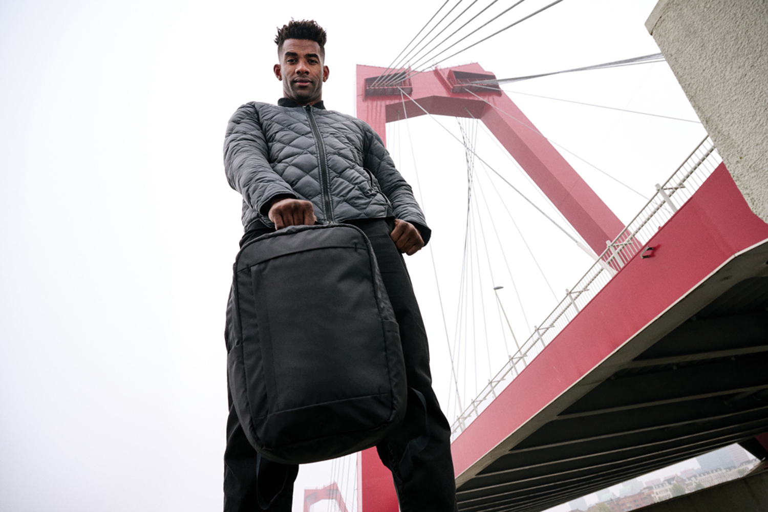 Рюкзак для ноутбука Swiss Peak Edin из rPET Aware, 15.6"