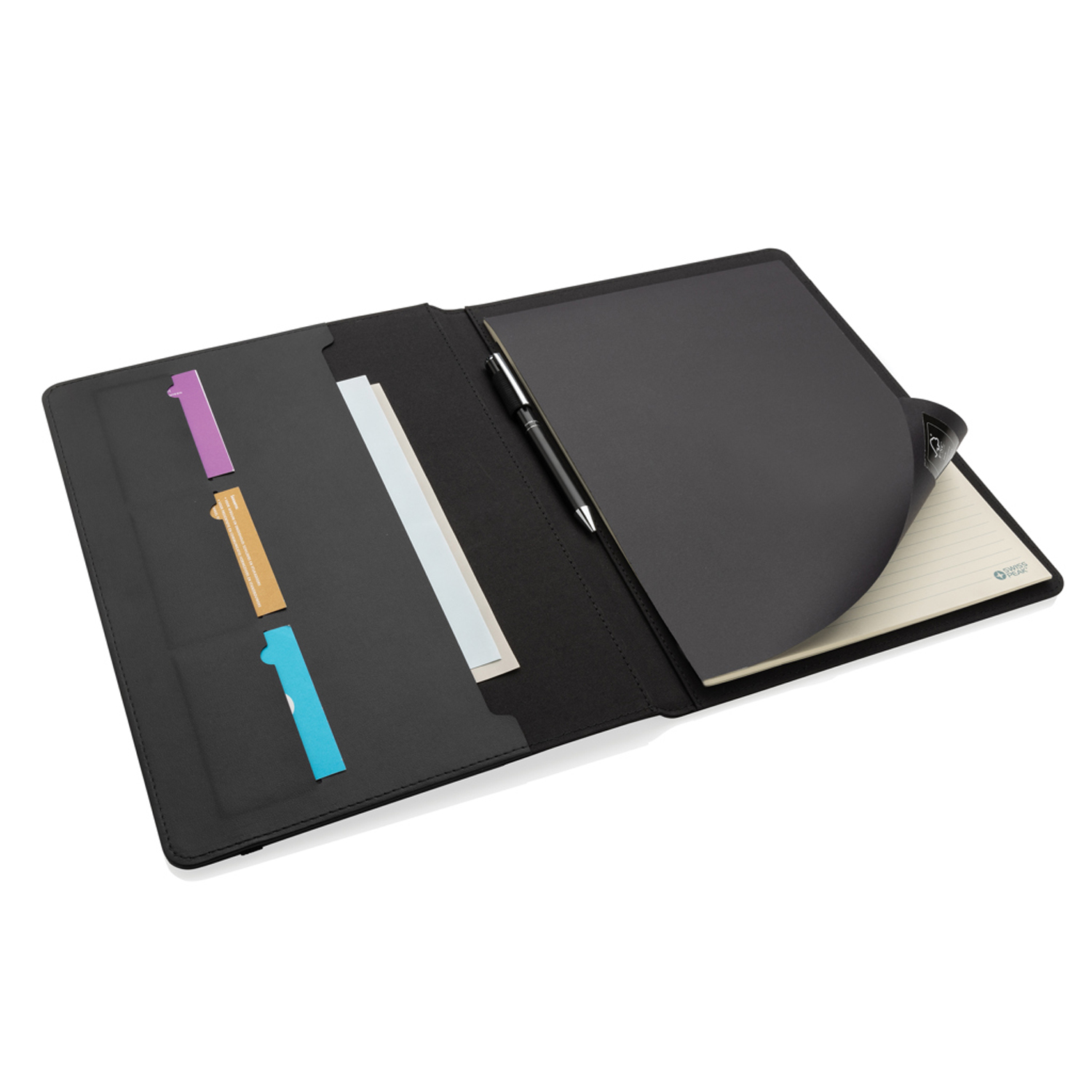 Органайзер с блокнотом Swiss Peak Script из rPET AWARE, А4