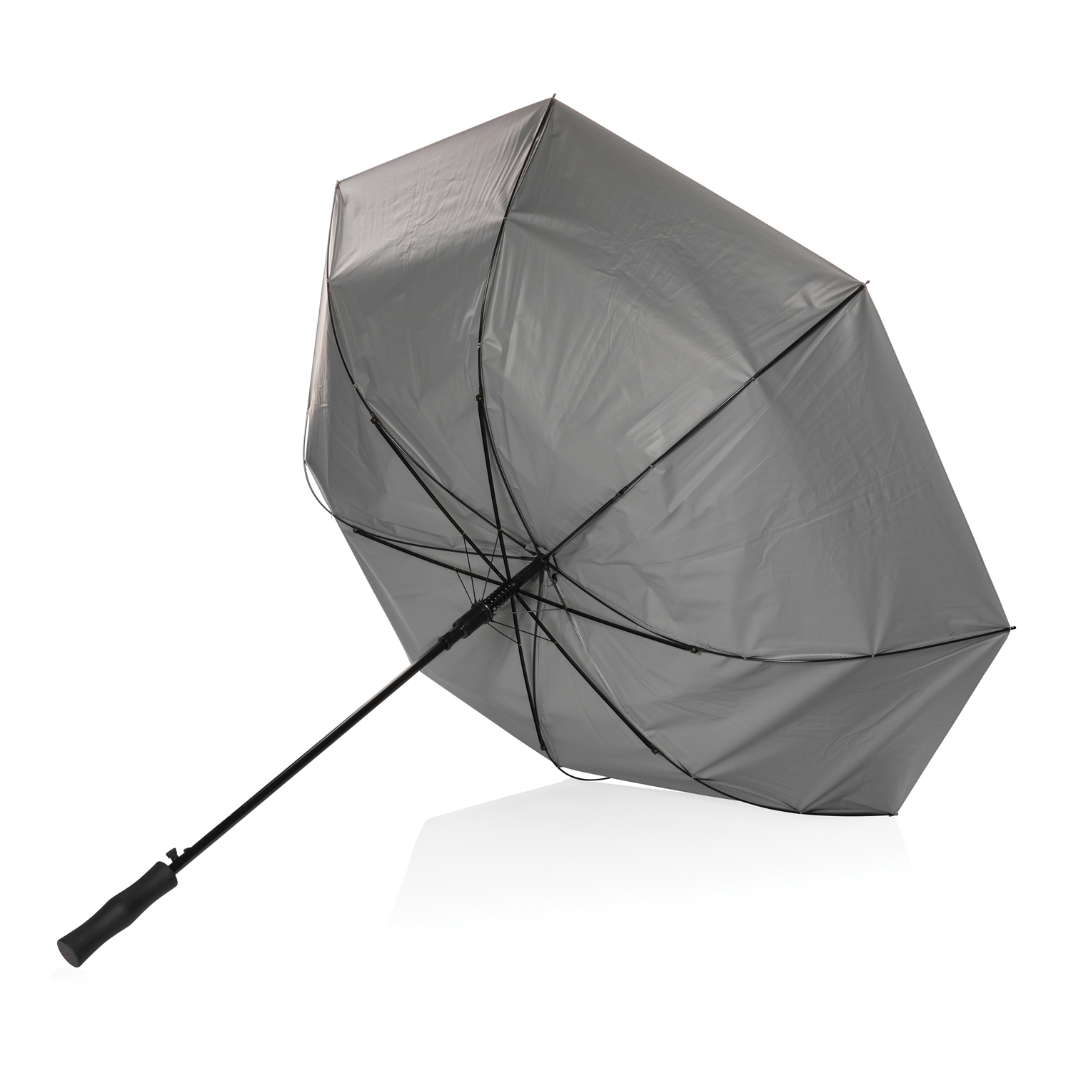 Двухцветный плотный зонт Impact из RPET AWARE с автоматическим открыванием, d120 см
