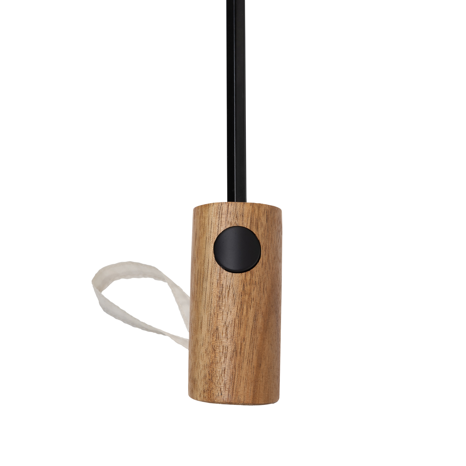 Зонт с автоматическим открыванием Kaycey из rPET и древесины акации AWARE, d54 см