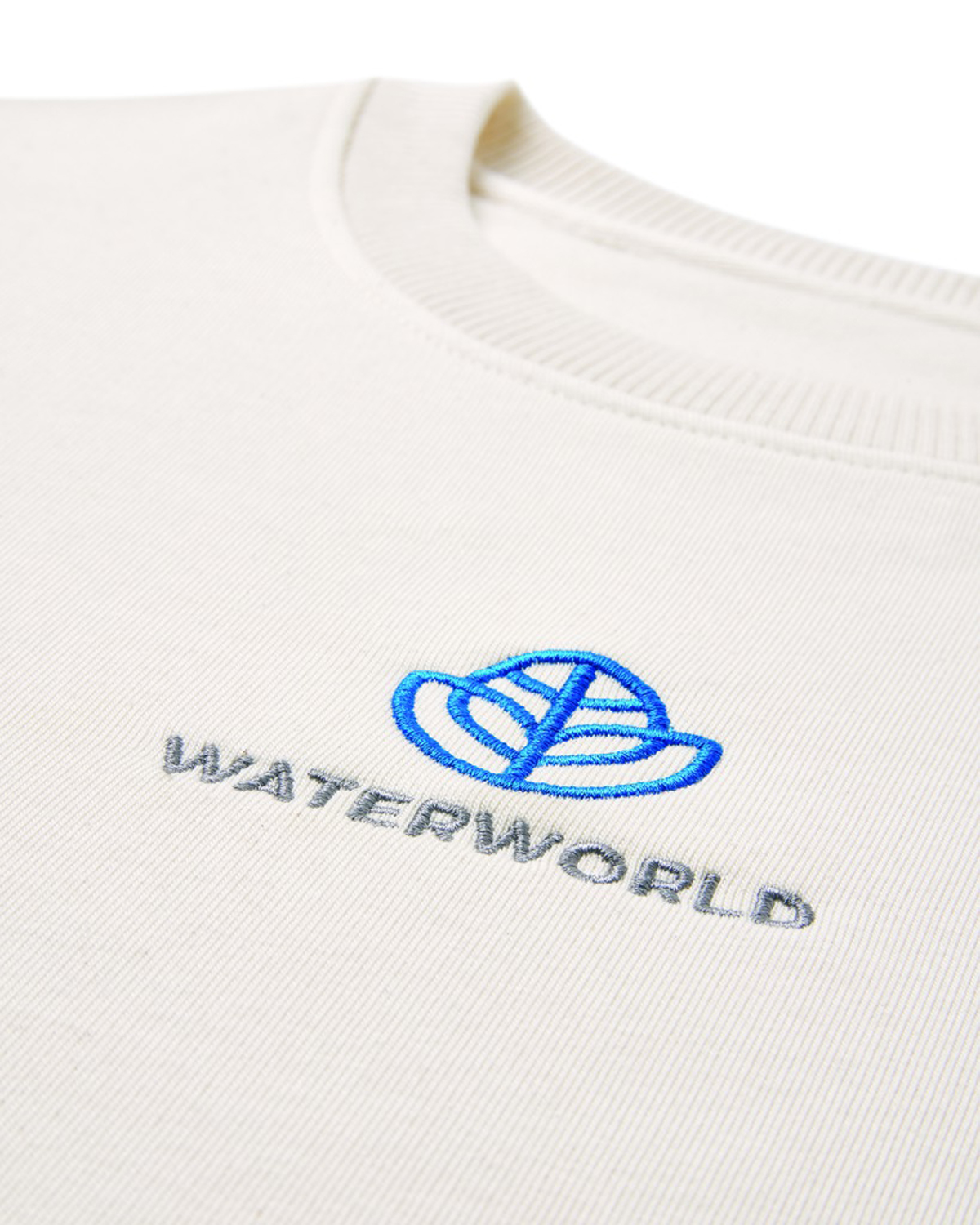 Свитшот Iqoniq Denali из переработанного неокрашенного хлопка, унисекс, 340 г/м