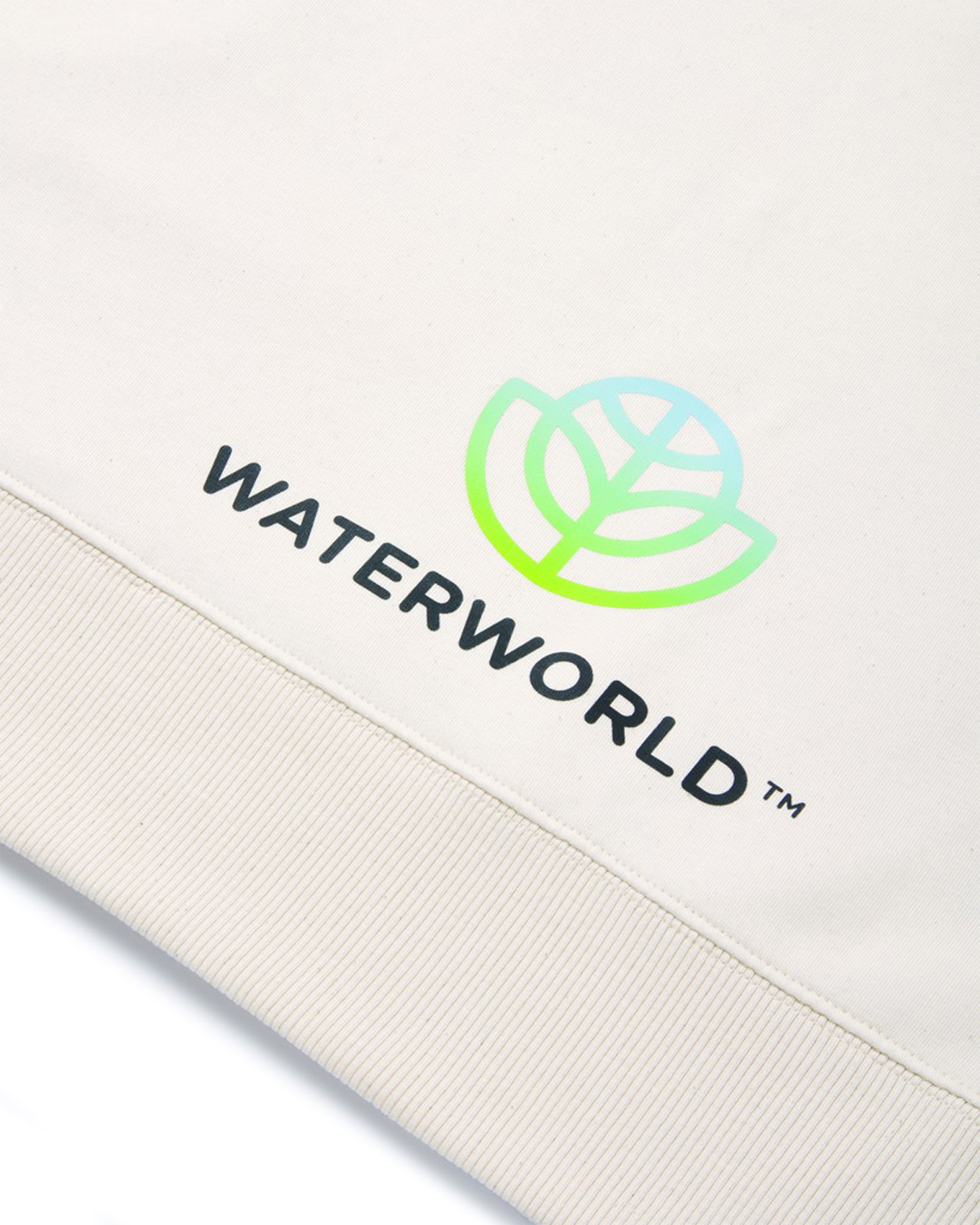 Свитшот Iqoniq Denali из переработанного неокрашенного хлопка, унисекс, 340 г/м