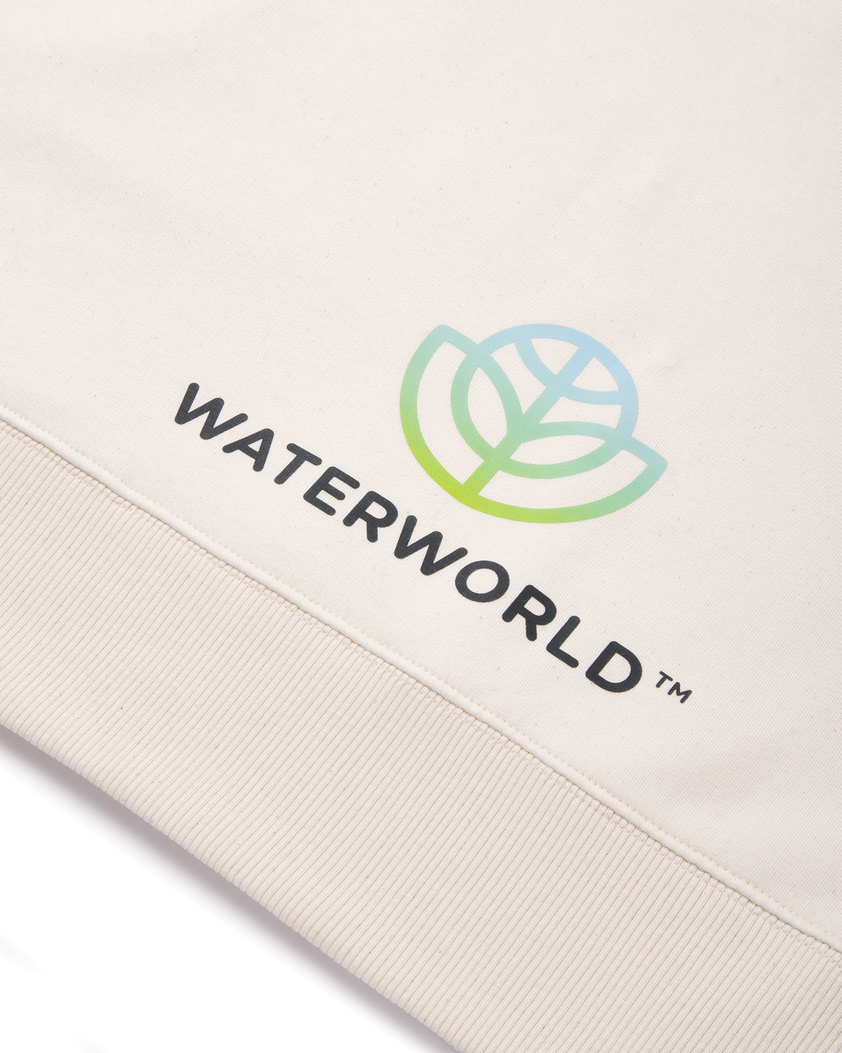 Свитшот Iqoniq Denali из переработанного неокрашенного хлопка, унисекс, 340 г/м