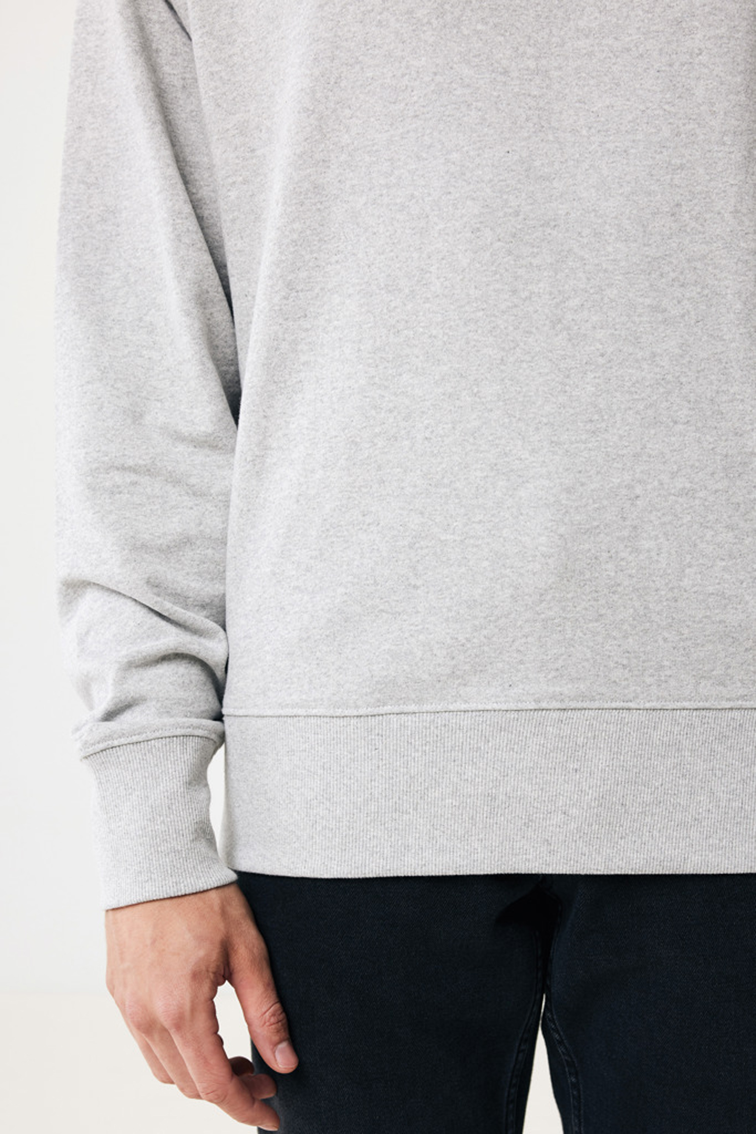 Свитшот Iqoniq Kruger из переработанного хлопка, свободный крой, унисекс, 340 г/м