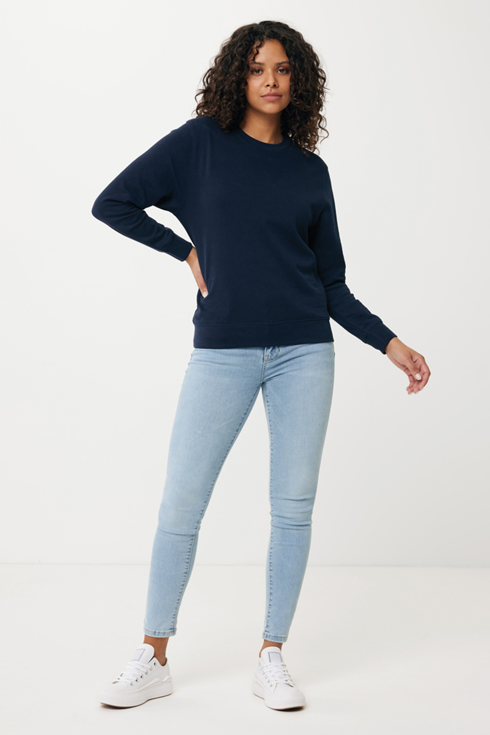 Свитшот Iqoniq Etosha из переработанного хлопка, унисекс, 280 г/м