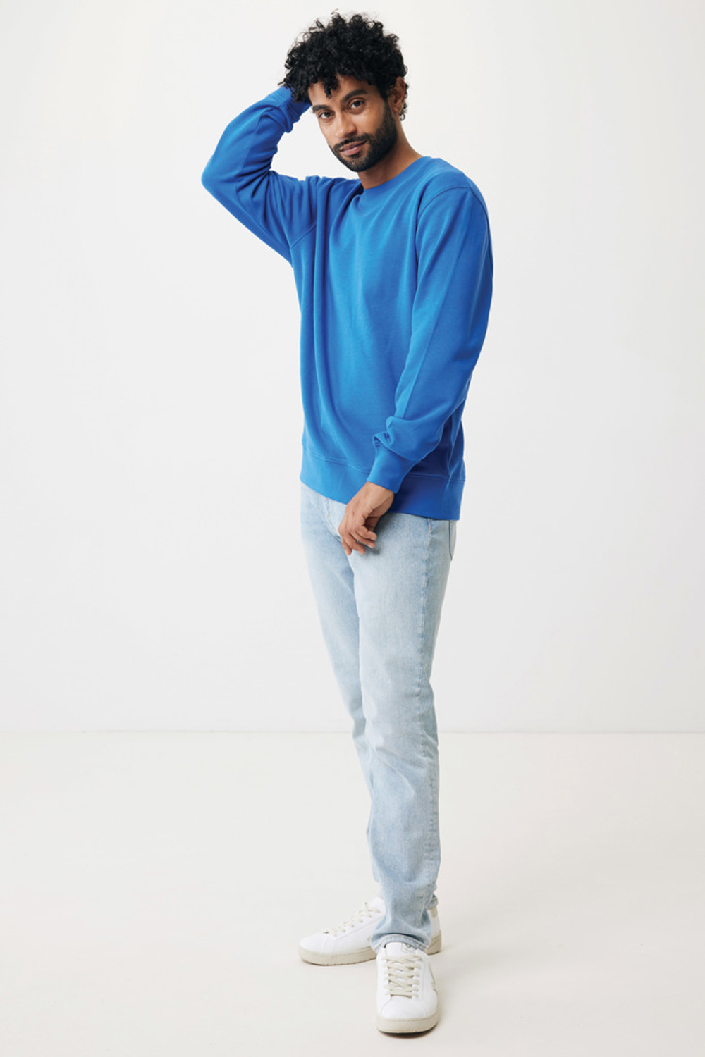 Свитшот Iqoniq Etosha из переработанного хлопка, унисекс, 280 г/м