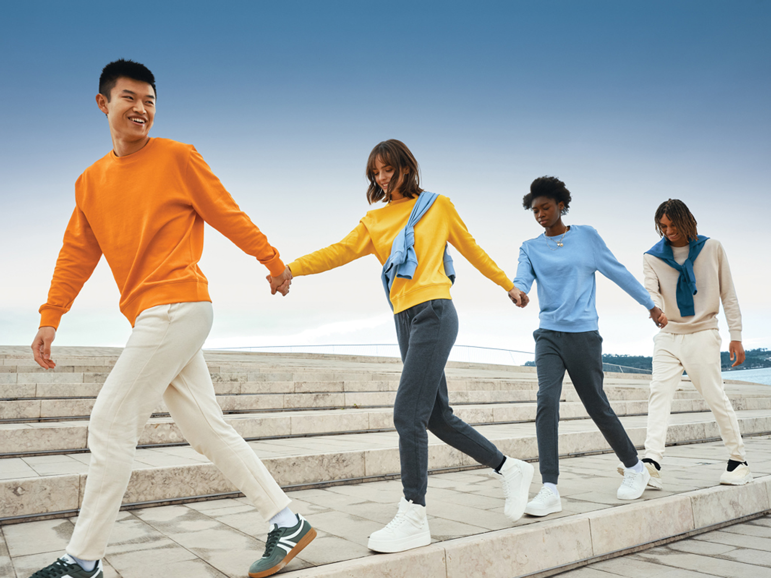 Свитшот Iqoniq Etosha из переработанного хлопка, унисекс, 280 г/м