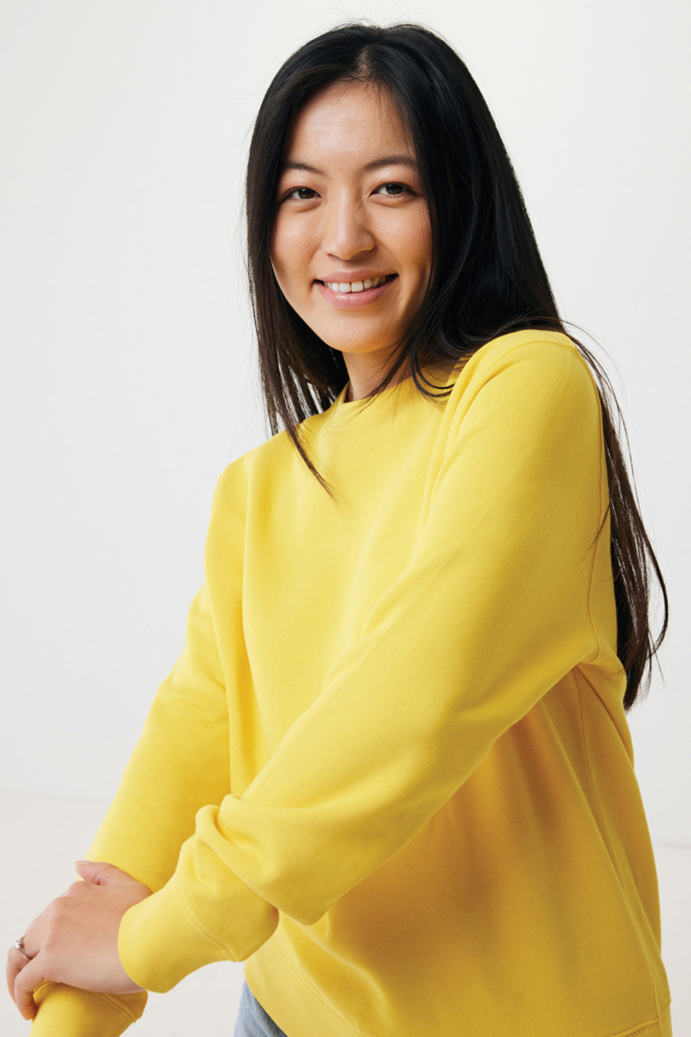 Свитшот Iqoniq Etosha из переработанного хлопка, унисекс, 280 г/м