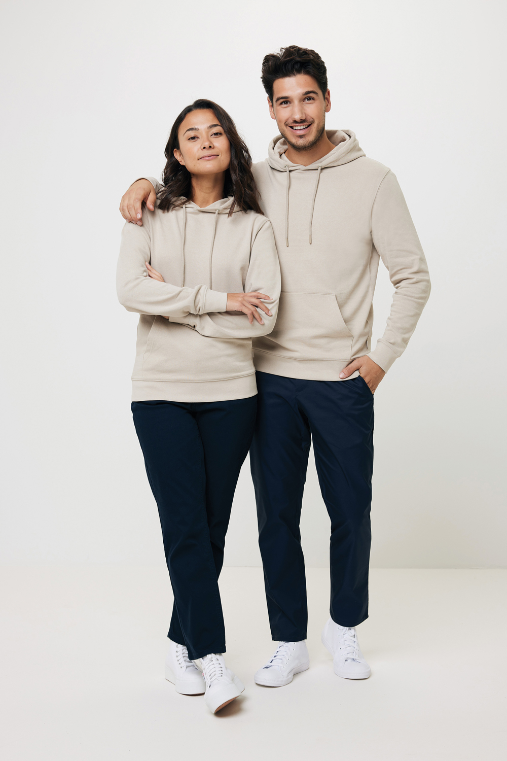 Худи Iqoniq Jasper из переработанного хлопка, унисекс, 340 г/м