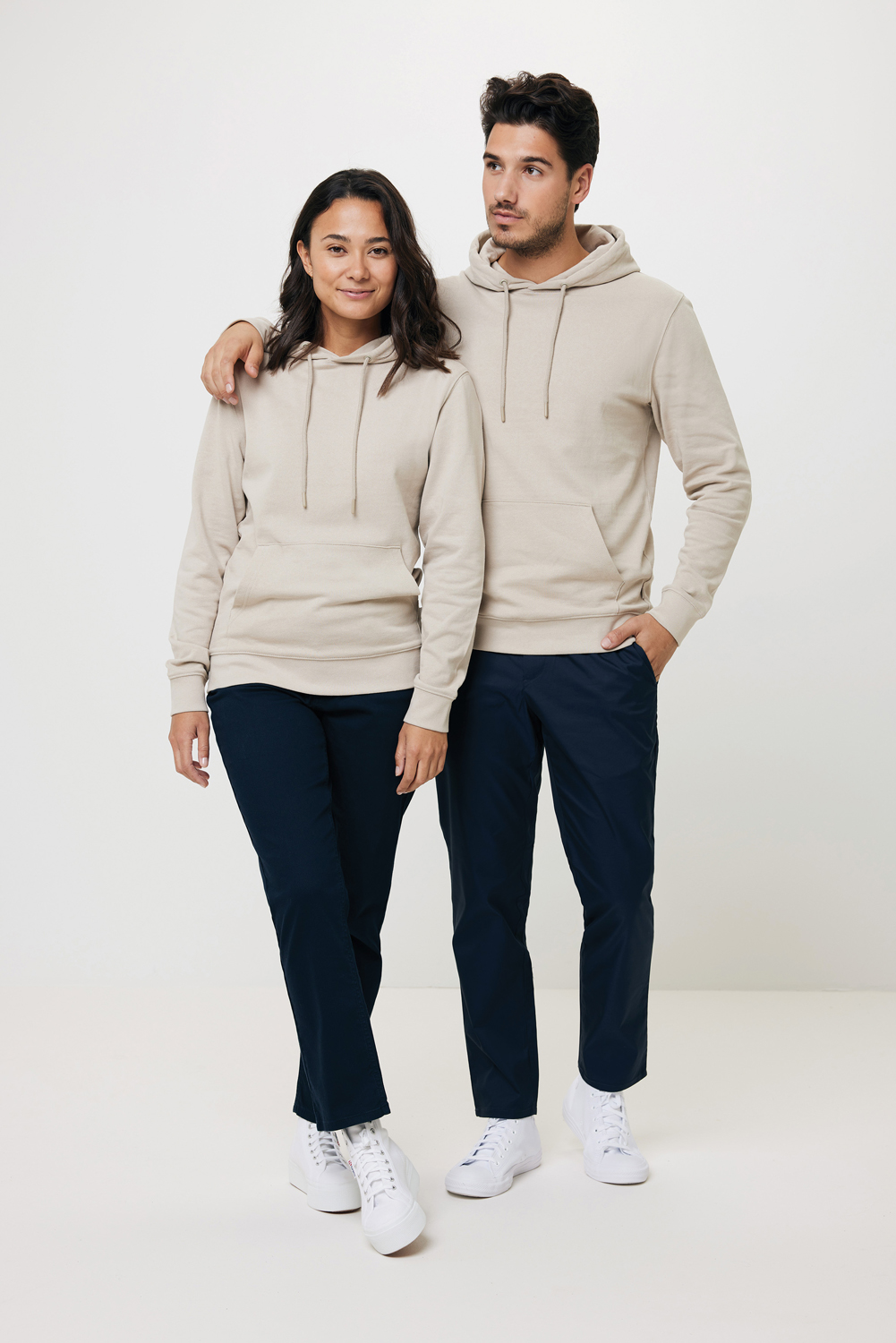 Худи Iqoniq Jasper из переработанного хлопка, унисекс, 340 г/м