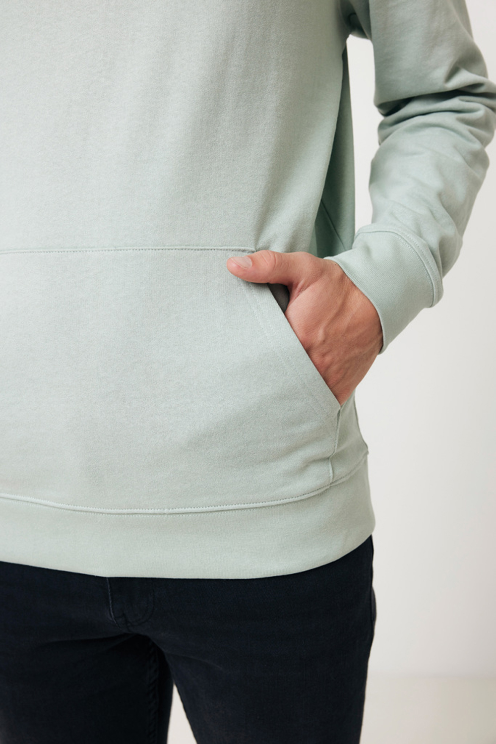 Худи Iqoniq Jasper из переработанного хлопка, унисекс, 340 г/м