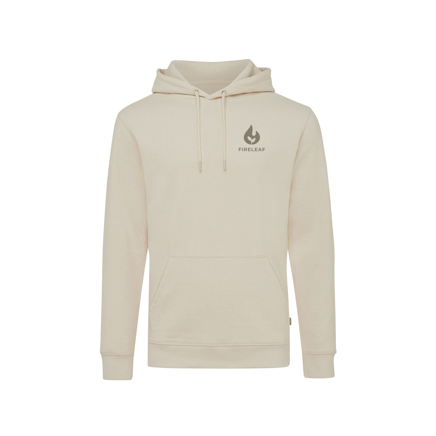 Худи Iqoniq Torres из переработанного неокрашенного хлопка, унисекс, 340 г/м