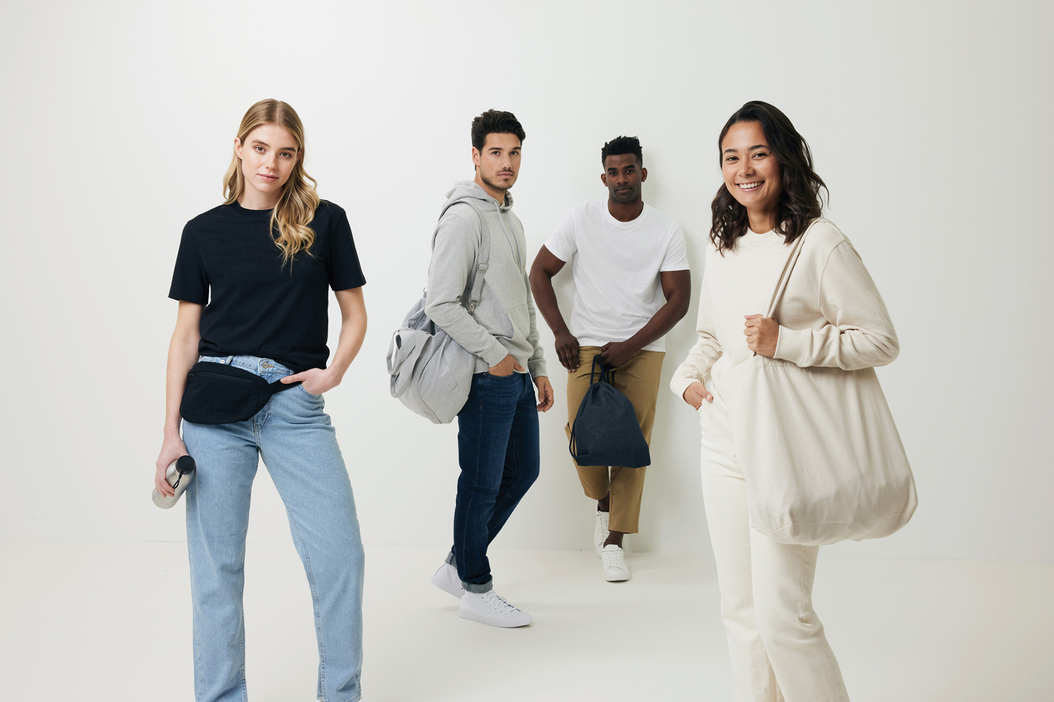 Худи Iqoniq Torres из переработанного неокрашенного хлопка, унисекс, 340 г/м