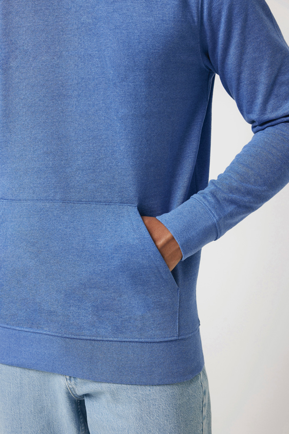 Худи Iqoniq Torres из переработанного неокрашенного хлопка, унисекс, 340 г/м