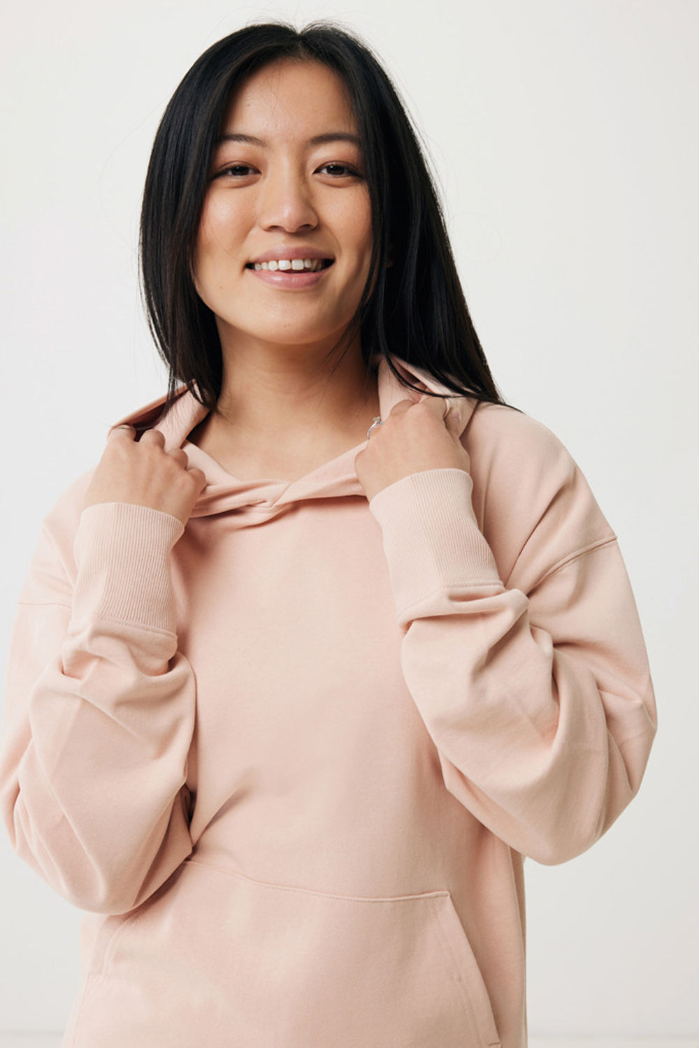 Худи Iqoniq Yoho из переработанного хлопка, свободный крой, унисекс, 340 г/м