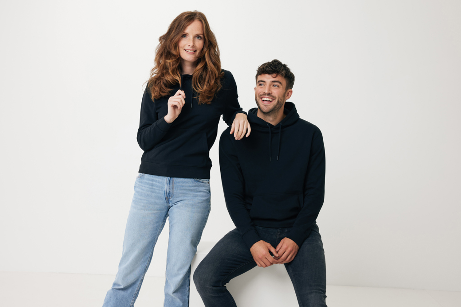 Худи Iqoniq Rila из переработанного хлопка AWARE, унисекс, 280 г/м