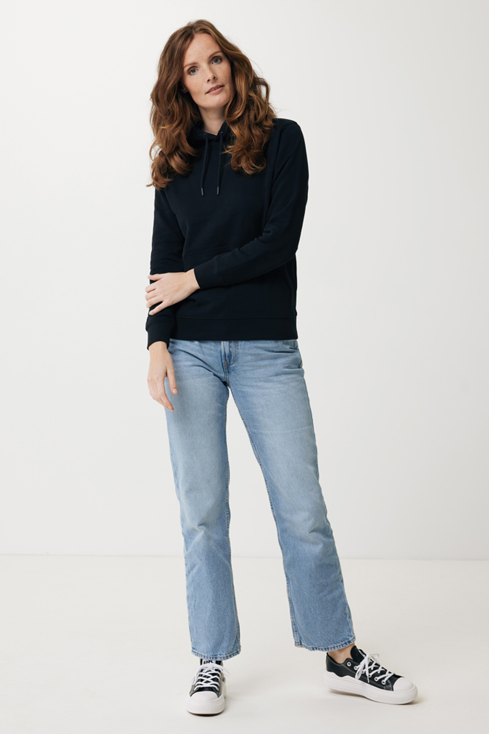 Худи Iqoniq Rila из переработанного хлопка AWARE, унисекс, 280 г/м