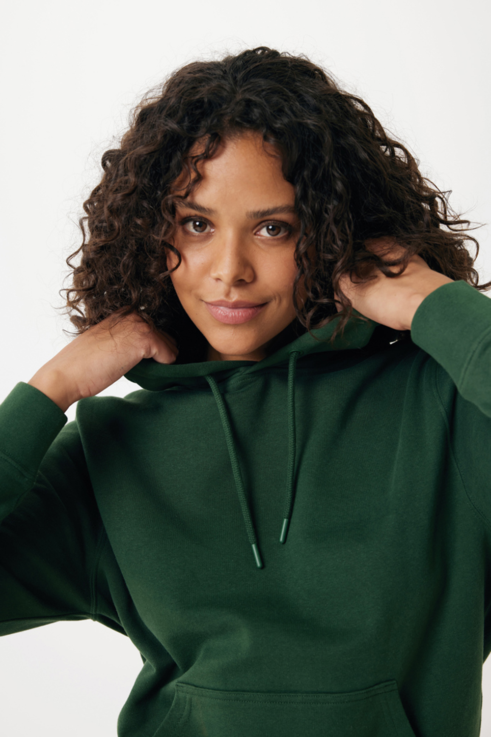 Худи Iqoniq Rila из переработанного хлопка AWARE, унисекс, 280 г/м