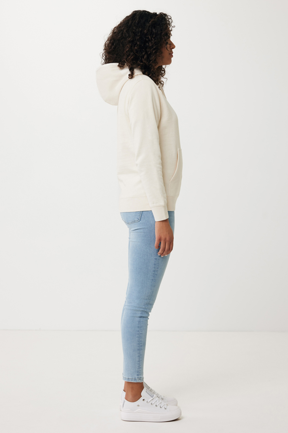 Худи Iqoniq Rila из переработанного хлопка AWARE, унисекс, 280 г/м