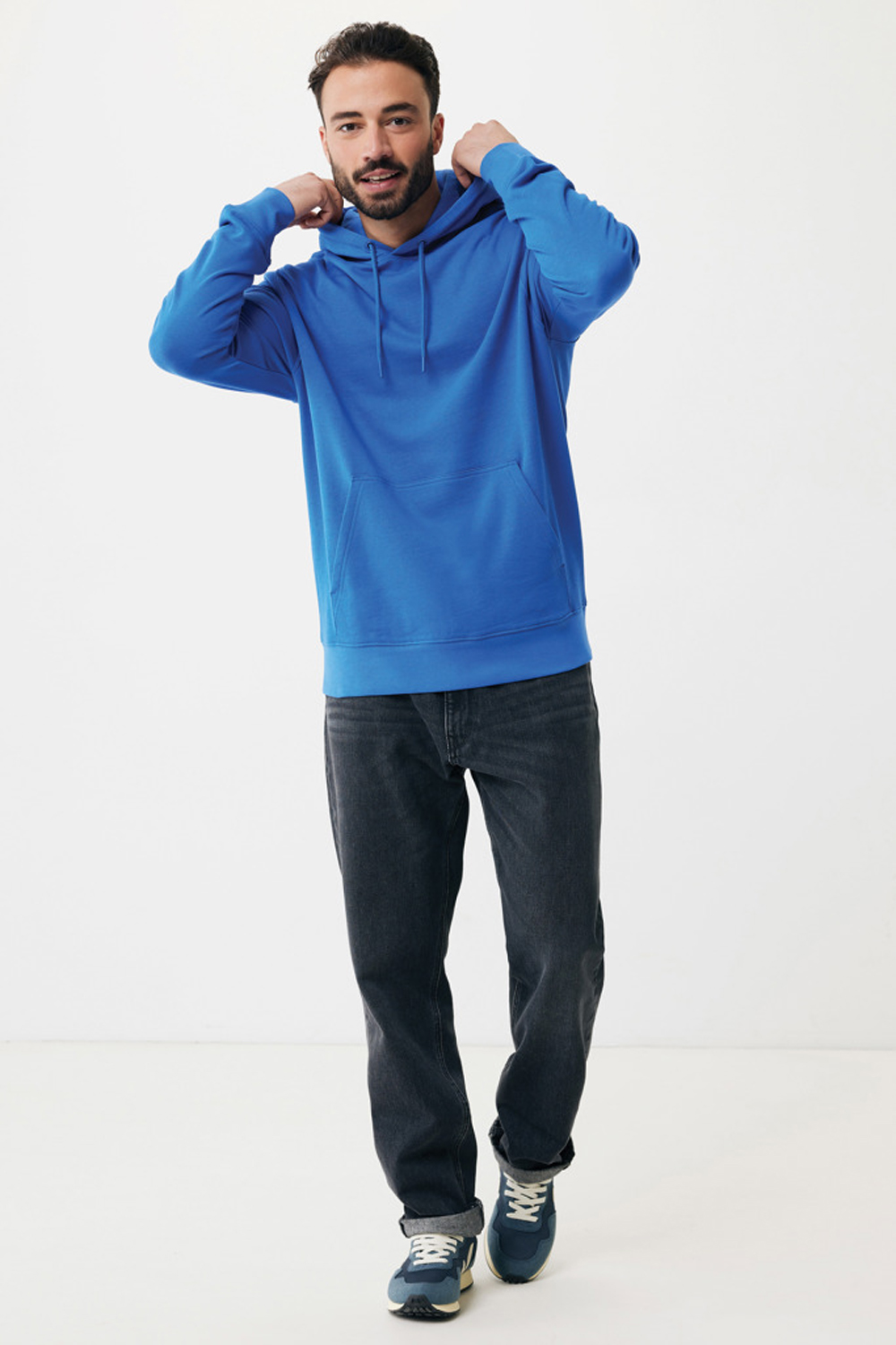 Худи Iqoniq Rila из переработанного хлопка AWARE, унисекс, 280 г/м