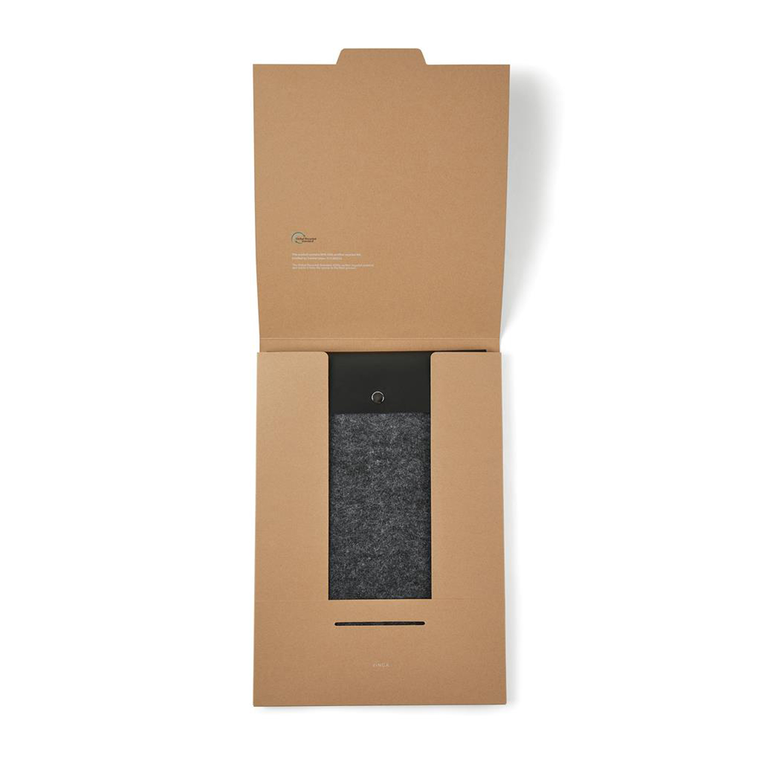 Чехол для ноутбука VINGA Albon из переработанного фетра GRS, 17