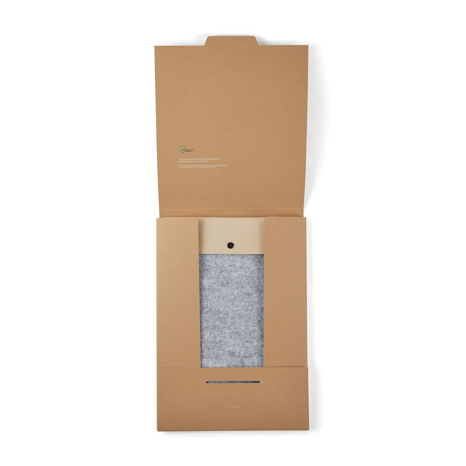 Чехол для ноутбука VINGA Albon из переработанного фетра GRS, 17