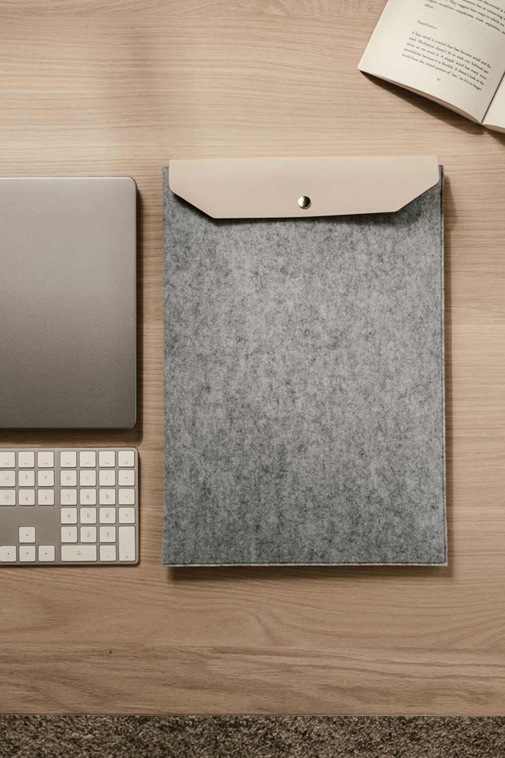 Чехол для ноутбука VINGA Albon из переработанного фетра GRS, 17