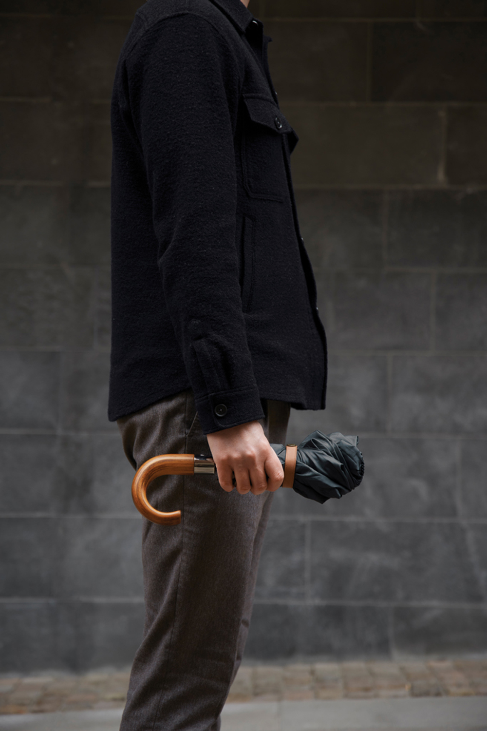 Складной зонт VINGA Bosler из rPET AWARE, d96 см