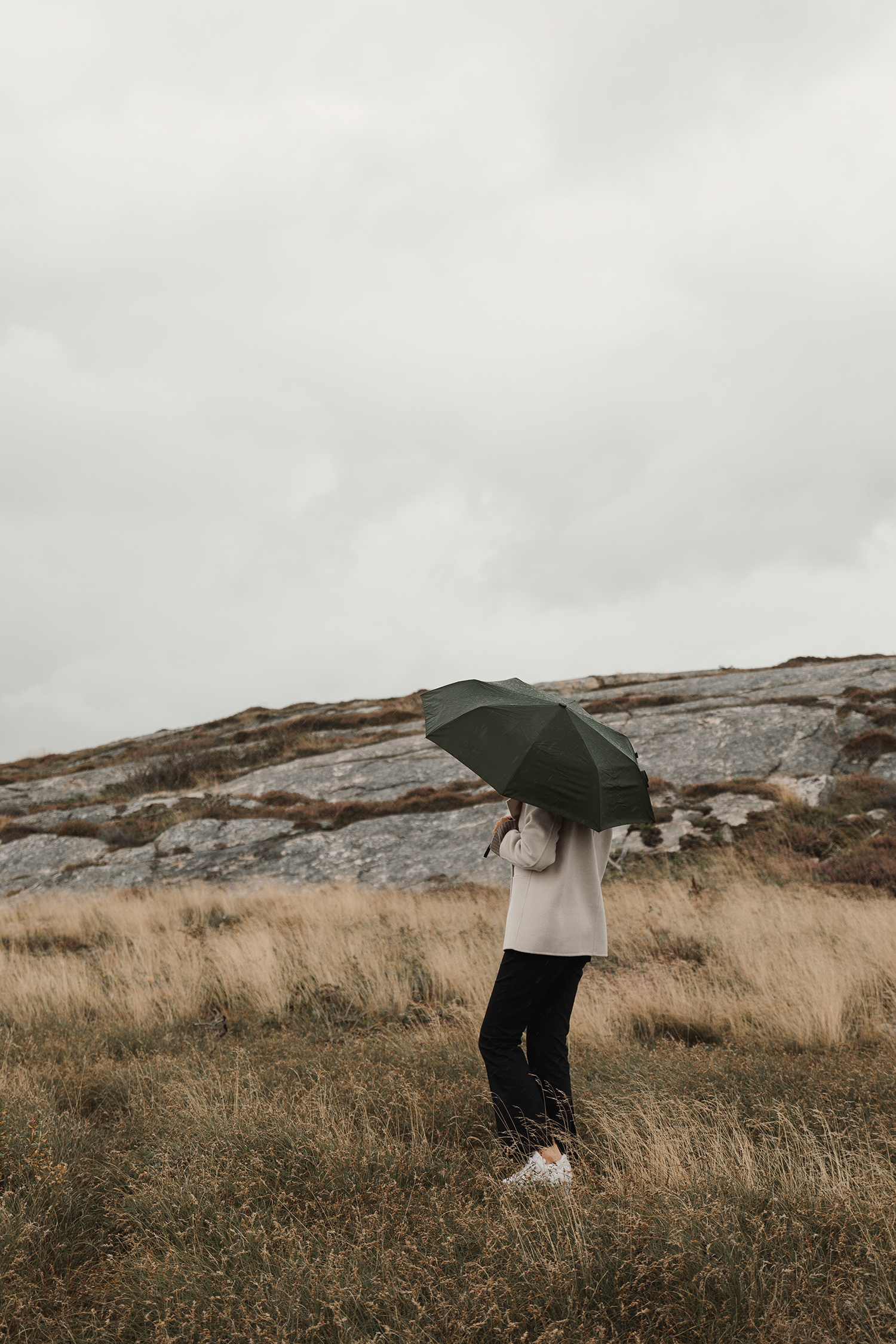 Зонт-антишторм с автоматическим открыванием VINGA Baltimore из rPET AWARE, d112 см