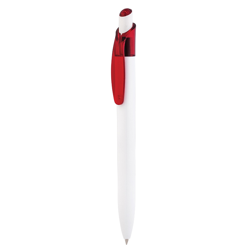 Ручка шариковая "Christi", белый/красный