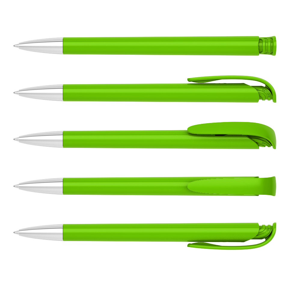 Ручка шариковая JONA M, зеленое яблоко